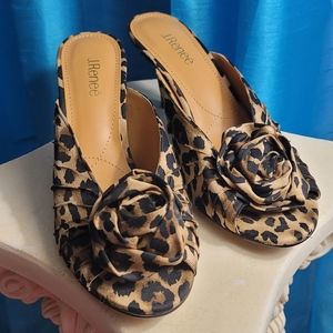 J. Renee Sz 12 Leopard Slide